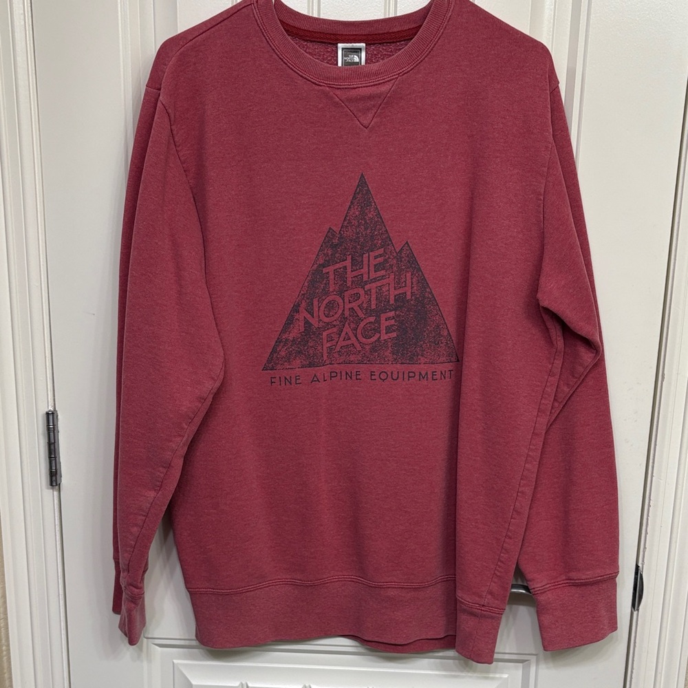The North‎ Face Men's Red Sweatshirt